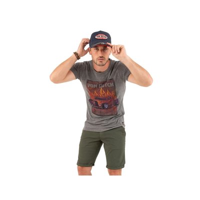 Tee Shirt en coton Crazy VON DUTCH