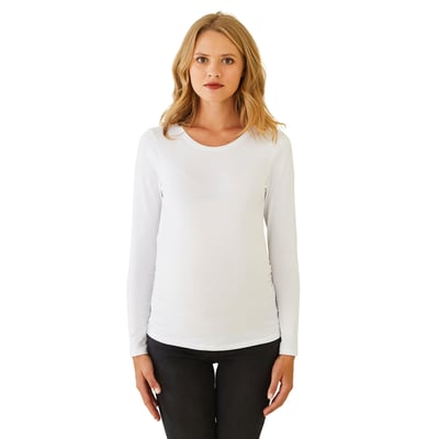 Lot de 2 T-shirts manches longues grossesse VERTBAUDET