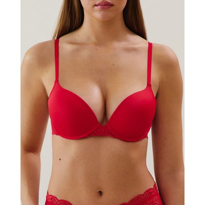 Soutien-gorge ultra push-up en dentelle écru DAILIZ UNDIZ