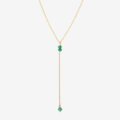 Collier doré cravate courte - venus CAROLINE NAJMAN