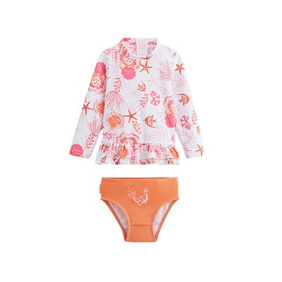Maillot de bain bébé 2 pièces t-shirt de protection UV & culotte Bahamas PETIT BEGUIN