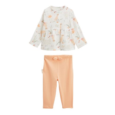 Ensemble bébé blouse en gaze de coton et legging Sierra PETIT BEGUIN