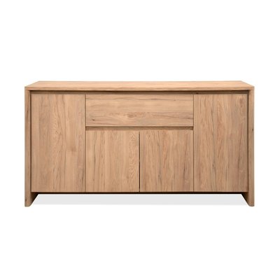 Buffet salle à manger effet bois 4 portes 1 tiroir ALVA PIER IMPORT