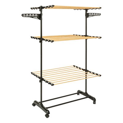 Etendoir à Linge à Roulettes Forme Tour ATMOSPHERA