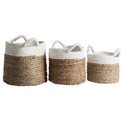 Paniers en osier, lot de 3, Kaole RECOLLECTION