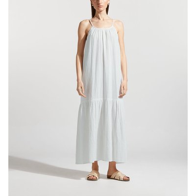 Robe Longue Fluide À Bretelles Natasha Coton Biologique GALERIES LAFAYETTE