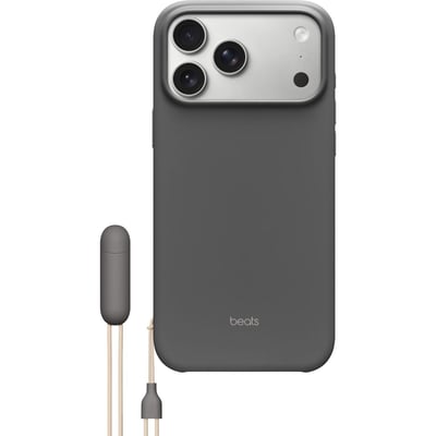 Coque iPhone 17 Pro Max Magsafe stand Gris BEATS BY DR,DRE