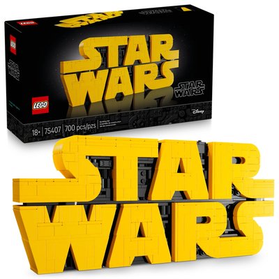 Star Wars Logo de Star Wars en briques LEGO