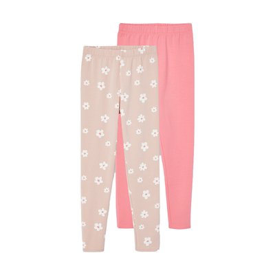 Lot de 2 leggings BASICS VERTBAUDET