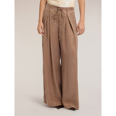 Pantalon palazzo à plis MOTIVI