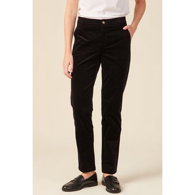 Pantalon velours cotele noir femme La Redoute