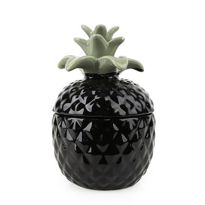Pineapple Shaped Ceramic Candle in Pineapple & Coconut Scent SO'HOME