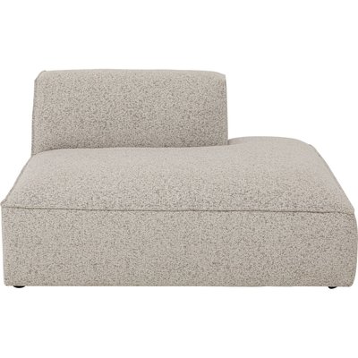 Méridienne droite canapé Casanova gris KARE DESIGN