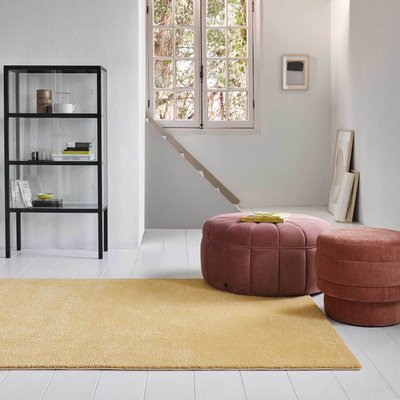 Tapis uni intemporel doux salon et chambre , CALIFORNIA ESPRIT