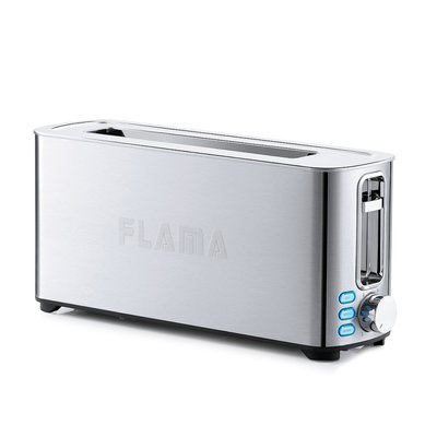 Torradeira em inox 1050W 966FL, da Flama FLAMA
