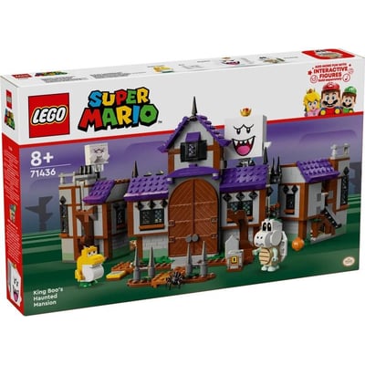 LEGO Super Mario - Ensemble du Manoir Hanté du Roi Boo (71436) pour Enfants LEGO