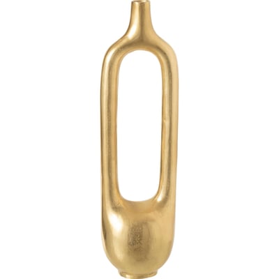 Vase sculpté en aluminium RECOLLECTION