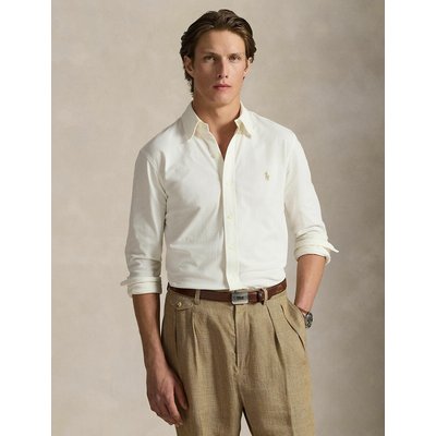 Camisa recta de algodón piqué POLO RALPH LAUREN