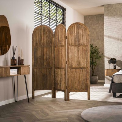 Paravent en bois de manguier 150 cm CREEK PIER IMPORT