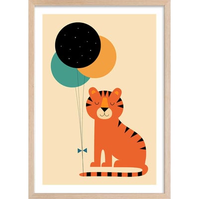 Affiche  circus tiger HEXOA