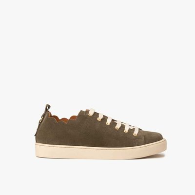 Basket cuir velours JULIE MAISON TOUFET