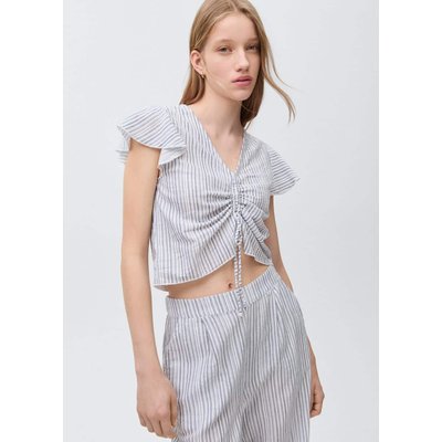 Blouse détail froncé MANGO TEEN