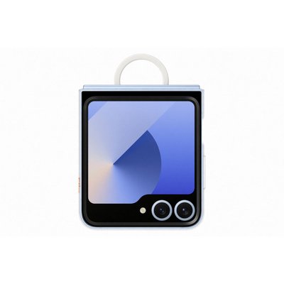 Coque Z Flip6 transparente avec anneau SAMSUNG