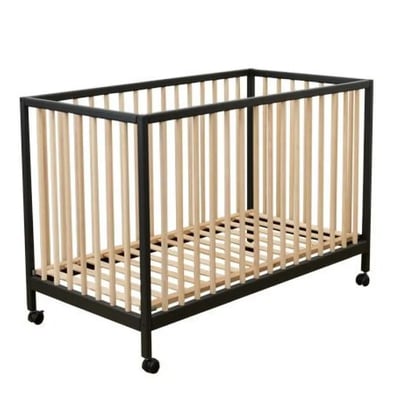 Lit Mountain 120x60 Anthracite/Bois MICUNA