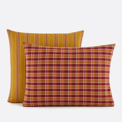 Oswald washed cotton pillowcase LA REDOUTE INTERIEURS