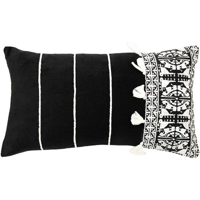Housse de coussin velours de coton NEO BERBERE FEBRONIE