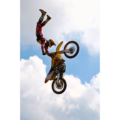 Tableau moto motocross HEXOA