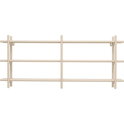 Porte-bouteilles mural Cape Town beige 34cm KARE DESIGN