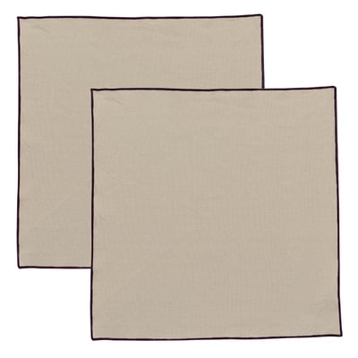 Serviette de table recyclée Grace WINKLER