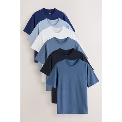 T-shirt en coton essential, lot de 6 NEXT