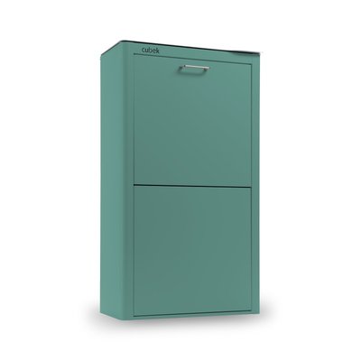Poubelle cuisine de tri sélectif CUBEK, 4 compartiments de 20 litres. DON HIERRO