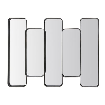 Miroir rectangle en 5 parties 85x65x7cm EMDE