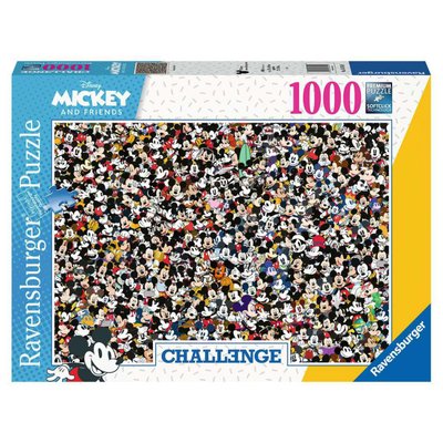 Puzzle 1000 pièces - Mickey Mouse (Challenge Puzzle) RAVENSBURGER