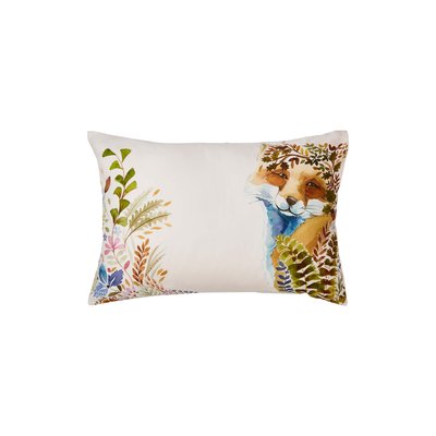 Taie d'oreiller rectangulaire VULPINI CARRE BLANC