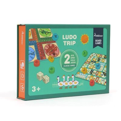 Ludo Trip - Jeu de l'oie et petits chevaux MIDEER
