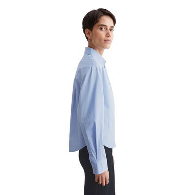 Blouse à manches longues cropped en popeline de coton premium MARC O'POLO