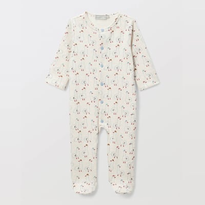 Dors bien imprimé en molleton en coton BIO GOTS BOUT'CHOU