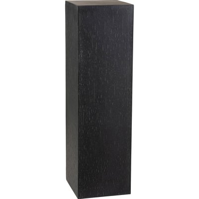 Colonne rectangulaire en argile noire design moderne pour intérieur RECOLLECTION