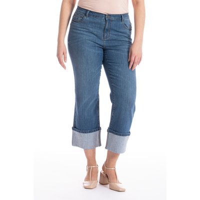 Jeans regular avec maxi revers OBHEM1 OBER
