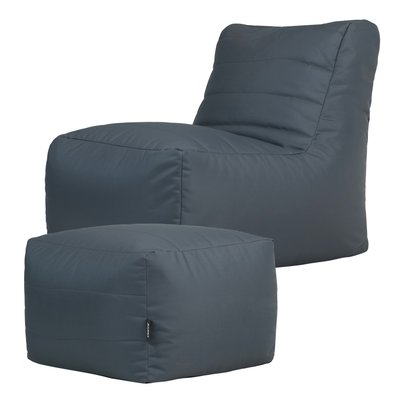 Ensemble 2 poufs modulaires d'extérieur - MODULAR VEEVA