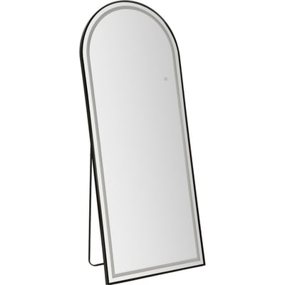 Miroir arqué lumineux à LED cadre en fer MODERN RECOLLECTION