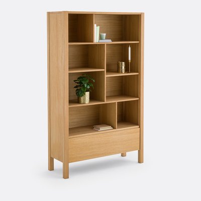 Adelita Oak Veneer Bookcase LA REDOUTE INTERIEURS