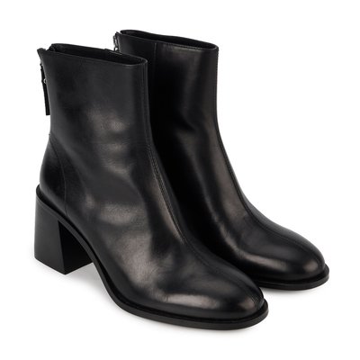 Bottines à Talons Lennie Cuir Lisse BONS BAISERS