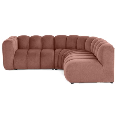 Canapé d'Angle droit 4 places - DEBBIE BEST MOBILIER