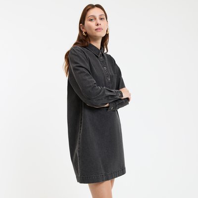 Robe courte en denim, Signature ALBANE LA REDOUTE COLLECTIONS