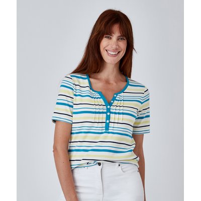 T-shirt fine côte pur coton DAMART